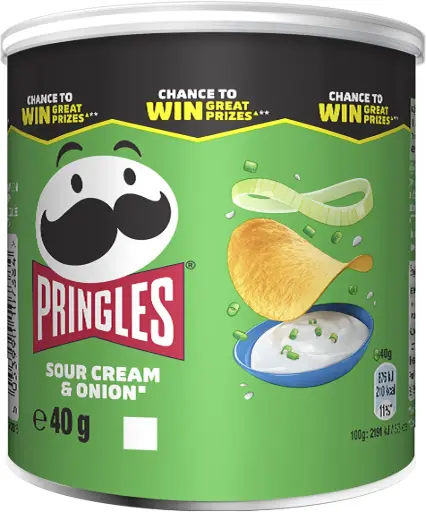 Pringles Sour Cream & Onion 40g