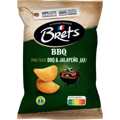 [BR003] Brets BBQ & Jalapeno 10 x 125g