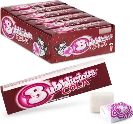 [613245] BUBBLICIOUS STICK COLA 18 x 38g
