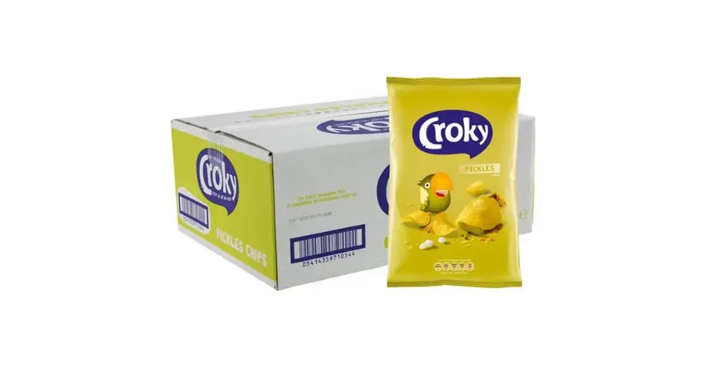 [71054] CROKY CHIPS PICKELS 20 x 40 g