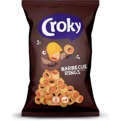 [94357] CROKY RINGS BARBECUE 24 x 75 g