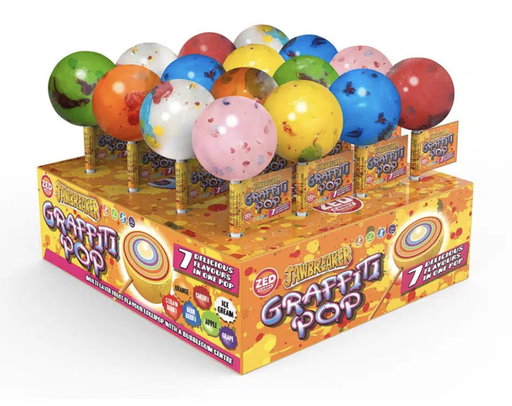 [D0494] JAWBREAKER GRAFFITI POP 16 stuks