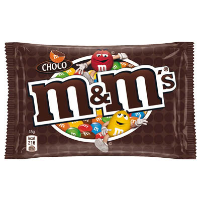 [D0324] M&M's BRUIN 24 x 45 g