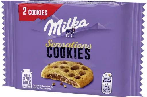 [4033559] MILKA COOKIES SENSATIONS 24 x 52 g