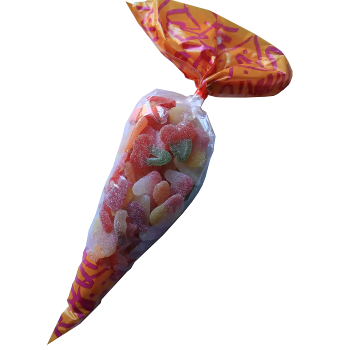 [D0249] PUNTZAK SOUR GUMS MIXED 350 g