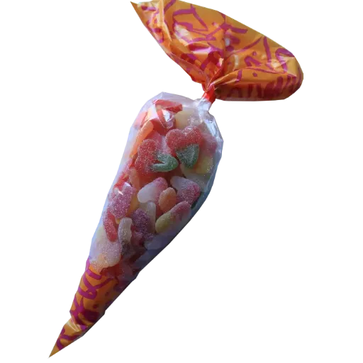 [D0249] PUNTZAK SOUR GUMS MIXED 350 g