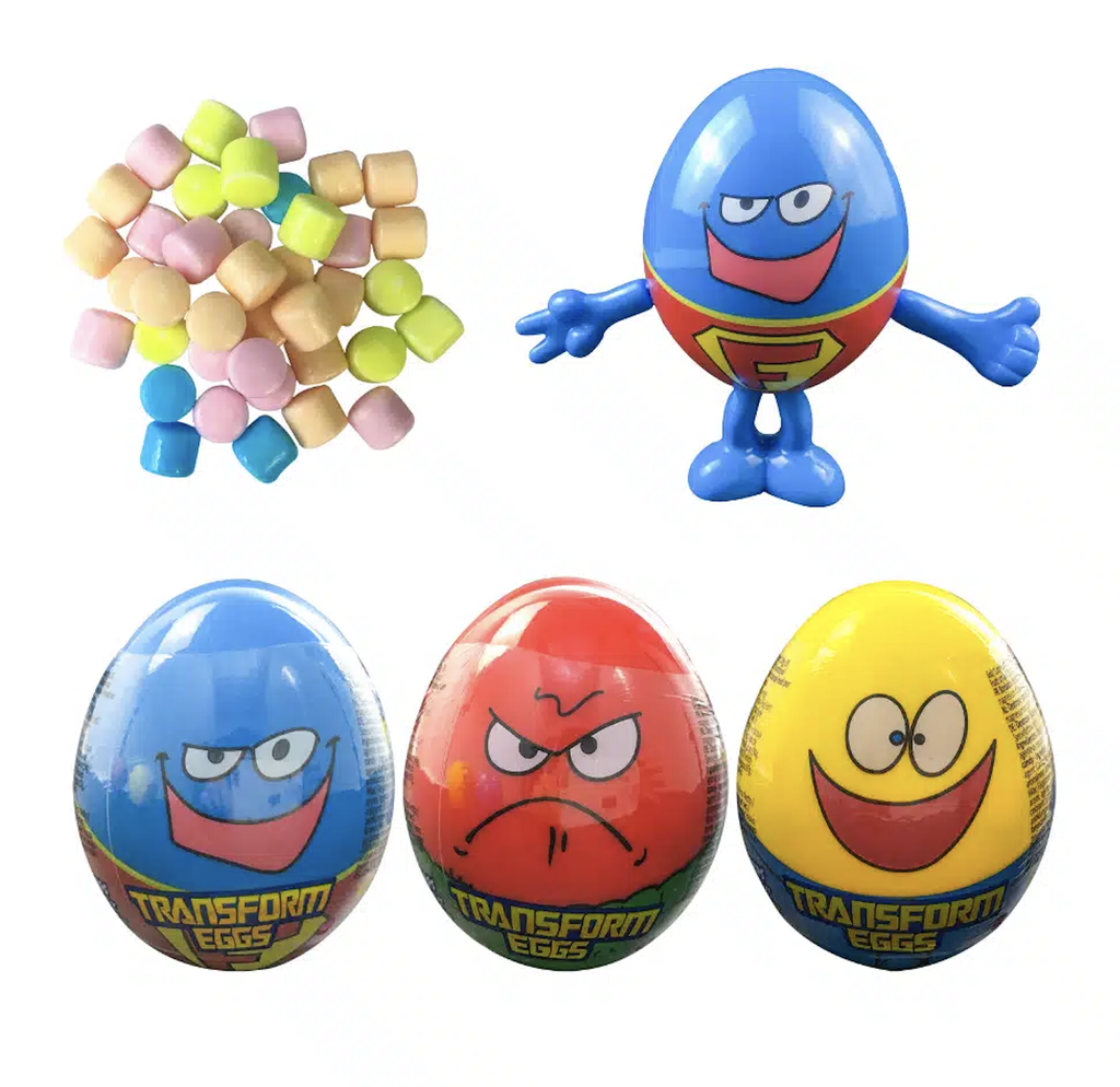[D0449] TRANSFORMER EGGS 18 st