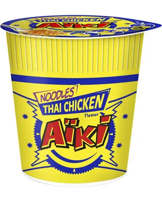 [GF021] AIKI CUP NOODLES THAI CHICKEN 8 x 66,5g